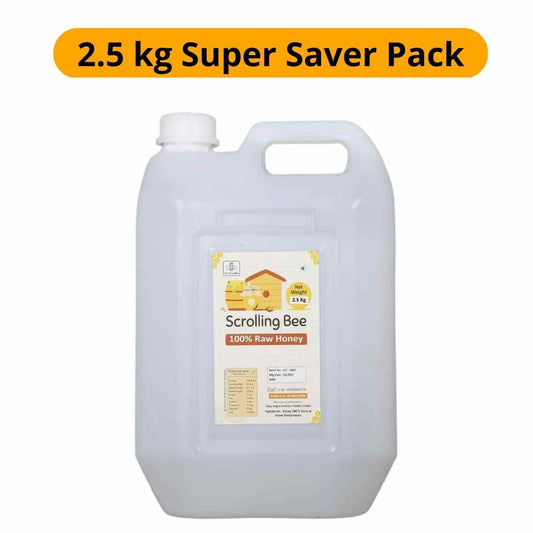 2.5 Kg Raw Honey  - All Types Available