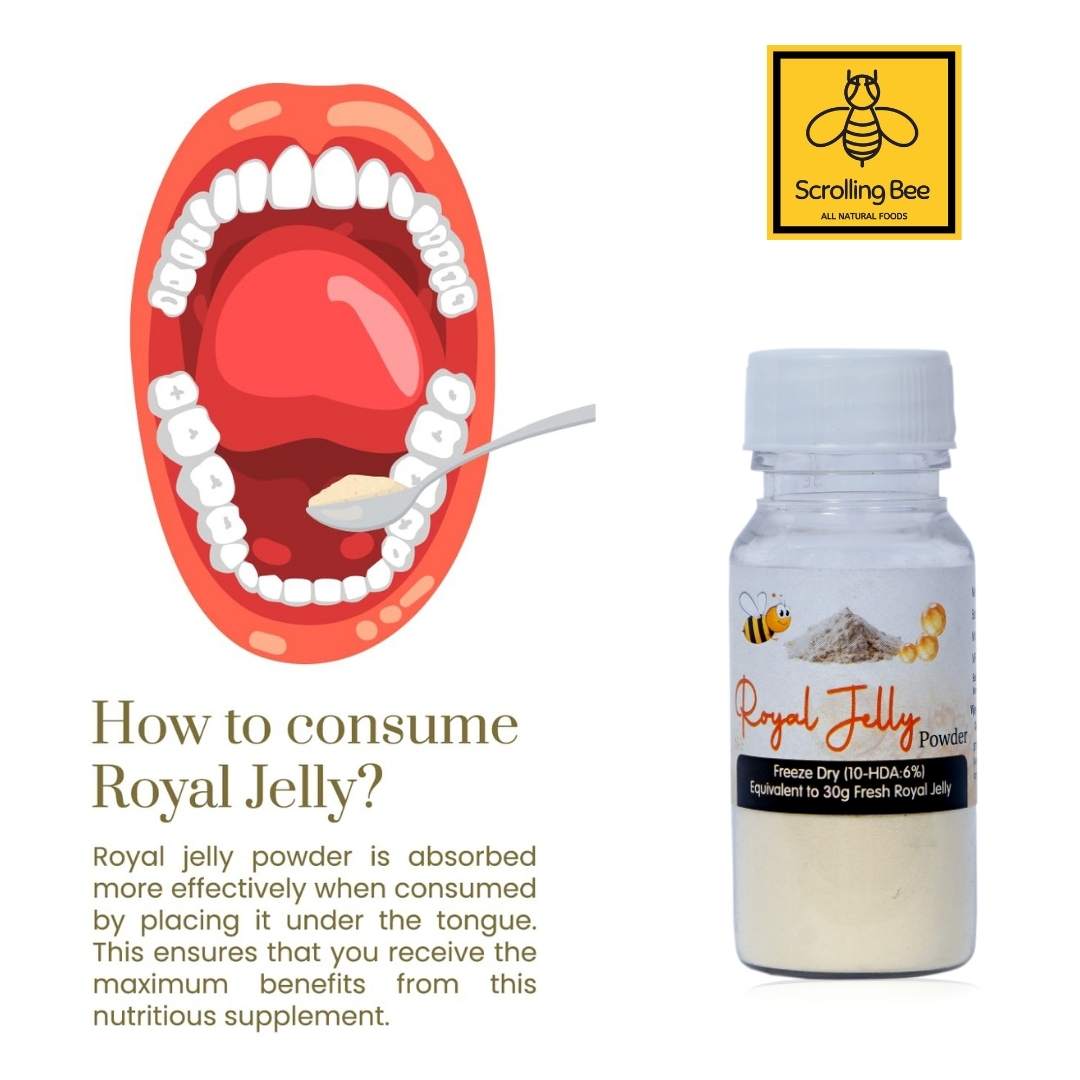 Royal Jelly Powder - Honey Bee - 10g