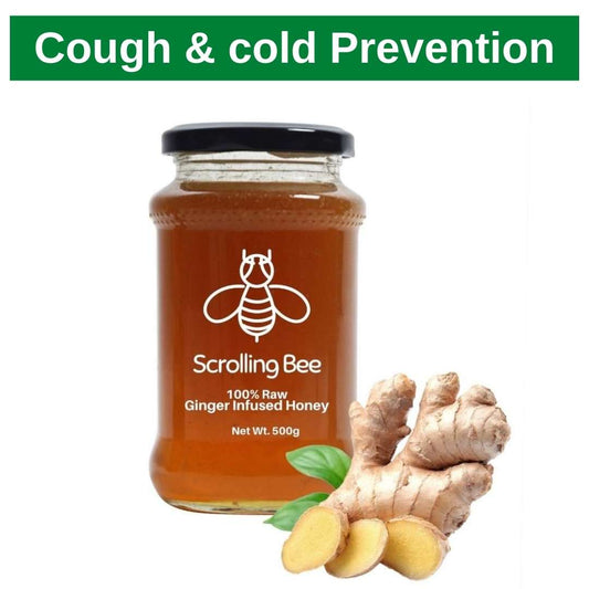 Ginger Infused Honey -  500g