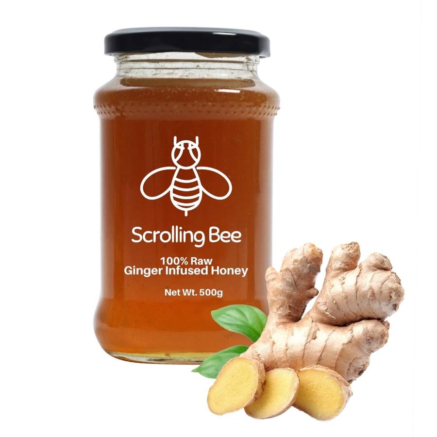 Ginger Infused Honey -  500g